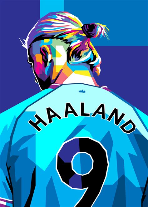 Plakat na ścianę Erling Haaland | Gadżety & Prezenty | Posters.pl