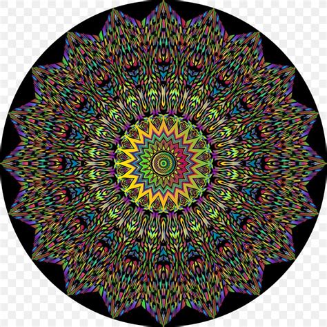 Mandala Psychedelic Art Psychedelia, PNG, 2308x2308px, Mandala, Art ...