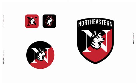 Northeastern University | Athletics Rebrand on Behance