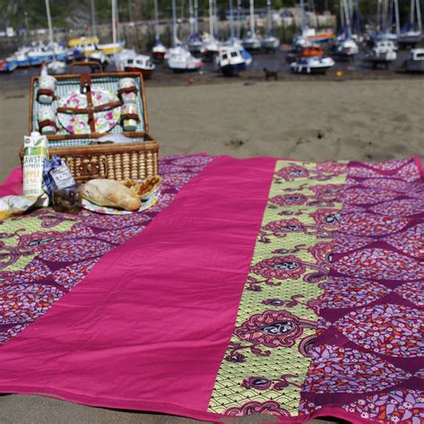 waterproof picnic blanket brights by 2 green monkeys | notonthehighstreet.com