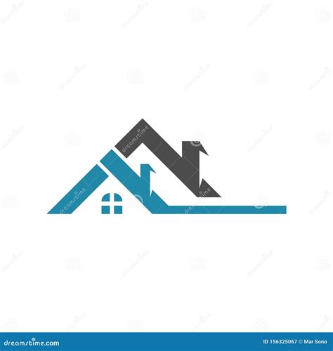 Property and Construction Logo Design Home Stock Vector - Illustration of care, give: 156325067