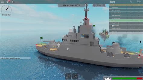 ROBLOX: Battleship Battle - YouTube