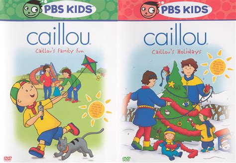 Best Buy: Caillou: Caillou's Family Fun/Caillou's Holidays [2 Discs] [DVD]