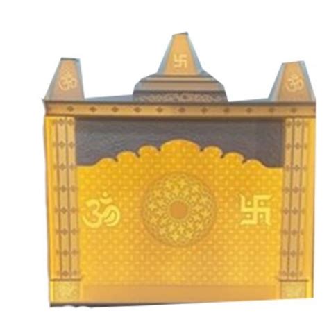 White Polished Acrylic Solid Surface Corian Mandir, For Religious at Rs 1300/sq ft in New Delhi