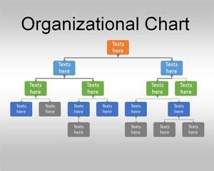 Free Org Chart PowerPoint Template & Presentation Slide