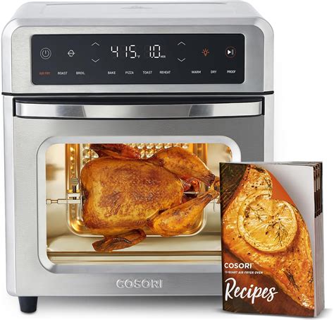 Amazon.com: COSORI Air Fryer Toaster Oven, 13 Qt Airfryer Fits 8" Pizza, 11-in-1 Functions with ...