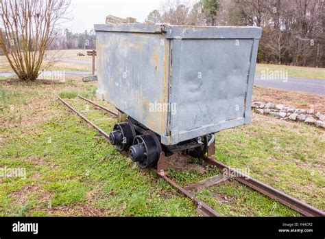 gold ore mining cart Stock Photo - Alamy