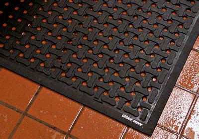 Rubber Drainage Kitchen Mat | Eagle Mat