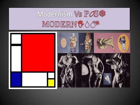 Modernism vs post modernism | Modern, Post, Art