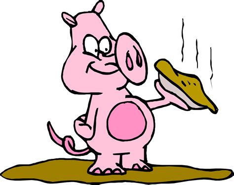 Pig In Mud Cartoon | Free download on ClipArtMag