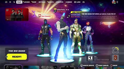 Fortnite BIGBANG - YouTube