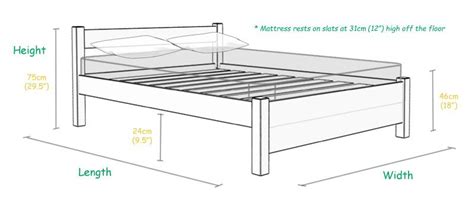 Standard Queen Size Bed Dimensions In Cm