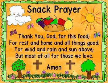 Classroom Prayer Posters by Puddles and Posies | TpT