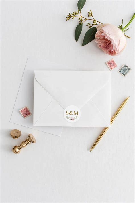 Round Envelope Seal Stickers – Vintage Lane