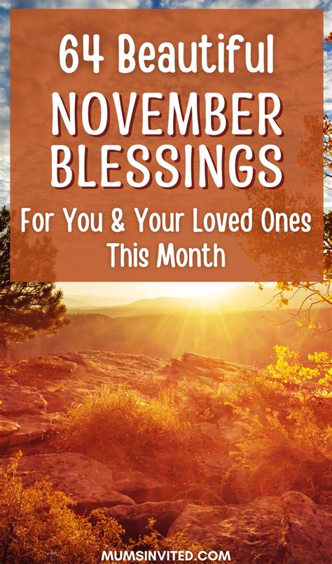 November Blessings Quotes and Prayers | Happy new month november, Blessed quotes, Blessed ...