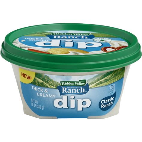 NEW $0.75 HIDDEN VALLEY RANCH DIP COUPON (PRINT NOW)