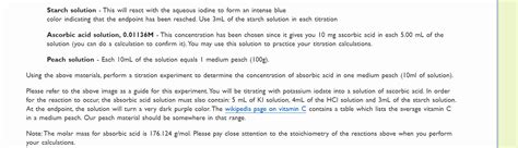 Solved Colorimetric Titration Experiment - Determine the | Chegg.com