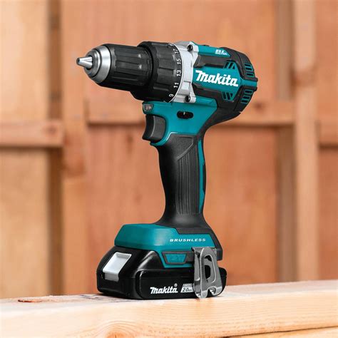 MAKITA Cordless Drill/Driver Kit, Cordless, 0 in-lb to 530 in-lb, 1/2 ...