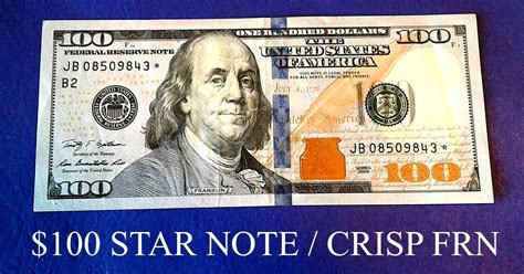 2009 $100 DOLLAR *STAR* FRN NOTE CRISP GREEN SEAL UNCIRCULATED GRADE ...