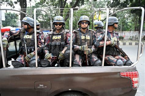 Deployed Border Guard Bangladesh for General Election Campaign in Dhaka ...