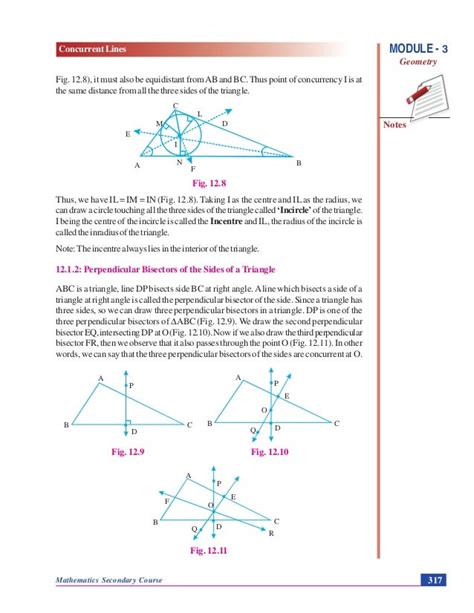 Concurrent lines -GEOMETRY