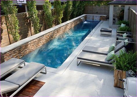 Free Small Lap Pool Designs With DIY | Home decorating Ideas