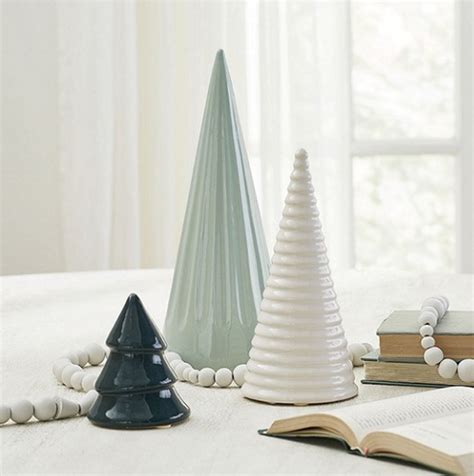 Winter Ceramic Trees | Dwelling Envy Interiors