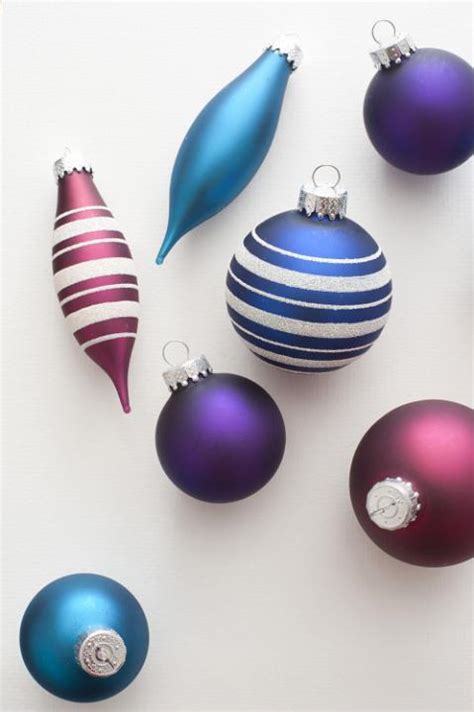Photo of Colorful Christmas balls on white background | Free christmas images