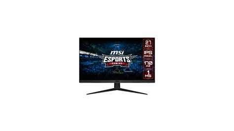 MSI G2712, mejora tu experiencia de juego con este modelo