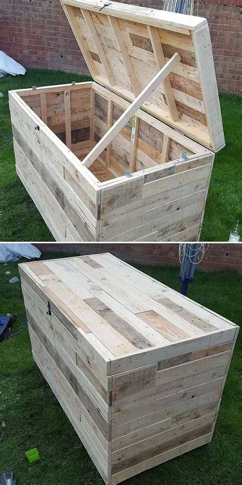 42 Easy Pallet Projects Made From Scrape Wood #palletfurniture #palletprojects #palletideas Wood ...