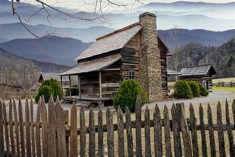 Appalachian Mountain Cabin Photograph by Randall Nyhof - Fine Art America