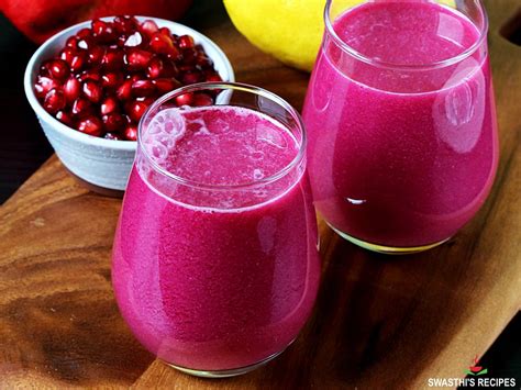 Pomegranate Juice Recipe - Swasthi's Recipes