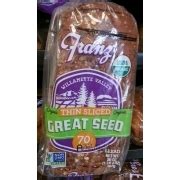 Franz Bread, Great Seed, Organic: Calories, Nutrition Analysis & More | Fooducate