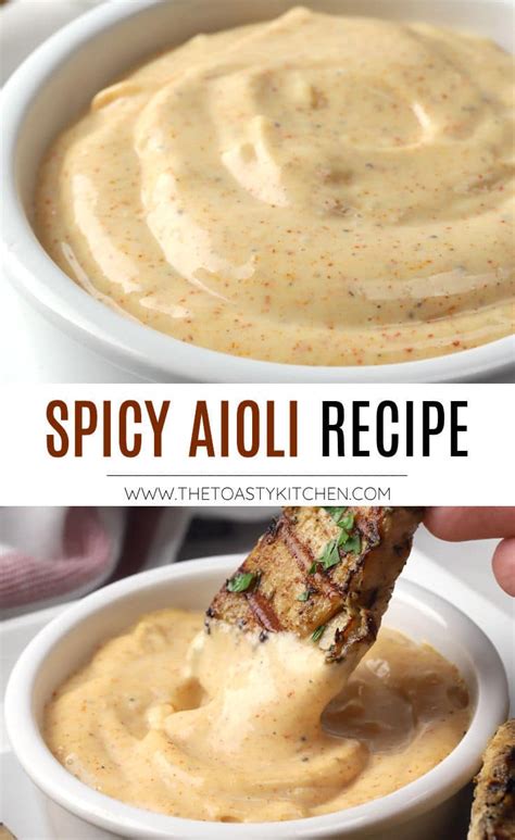 Spicy Aioli - The Toasty Kitchen