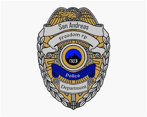 San Andreas Police Badge, HD Png Download , Transparent Png Image - PNGitem