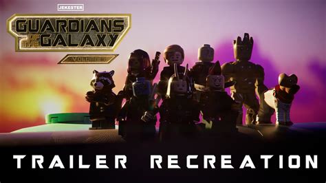 Guardians Of The Galaxy Volume 3 Trailer Made in LEGO - YouTube