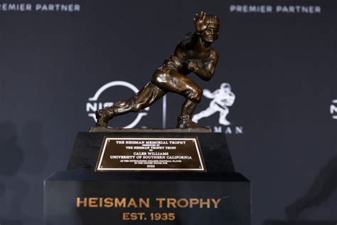 Fans Are Mocking College Football's New Heisman Trophy Logo - Athlon Sports