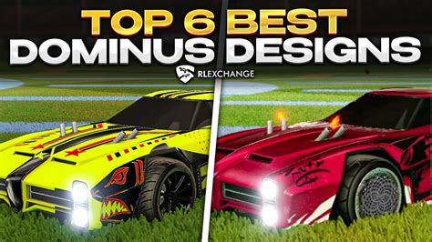 6 Best Dominus Rocket League Designs To Impress Other Players 🔥