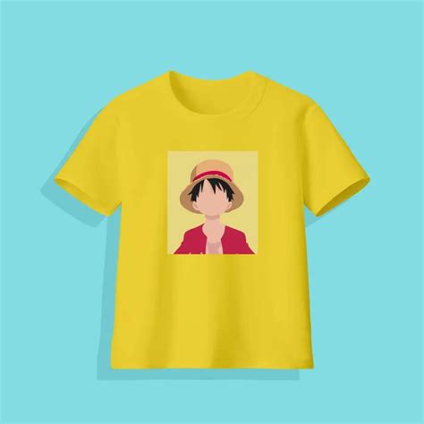 Luffy Shirt Design For Him Her Color Yellow | Lazada PH