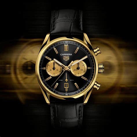 TAG Heuer Carrera Chronograph Gold Watch Review