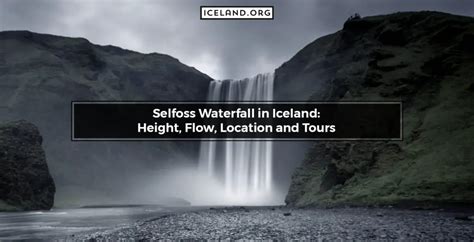 Selfoss Waterfall in Iceland: Height, Flow, Location and Tours - Iceland.org