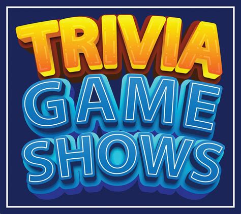 Trivia Game Shows | Event Game Shows