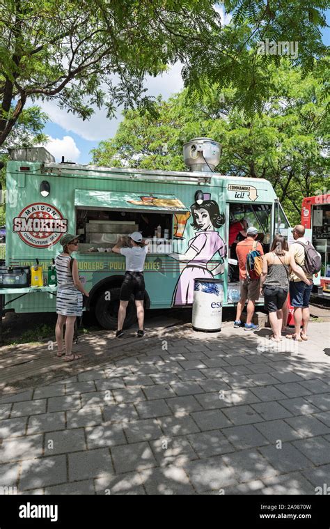 Food trucks montreal hi-res stock photography and images - Alamy