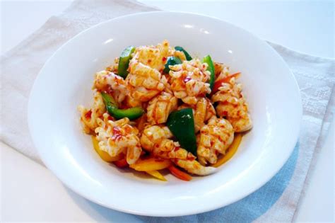 Stir Fried Cuttlefish with Chilli Garlic Sauce | Asian Inspirations