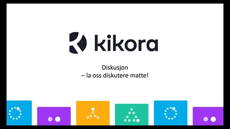 Kikora Diskusjon - YouTube