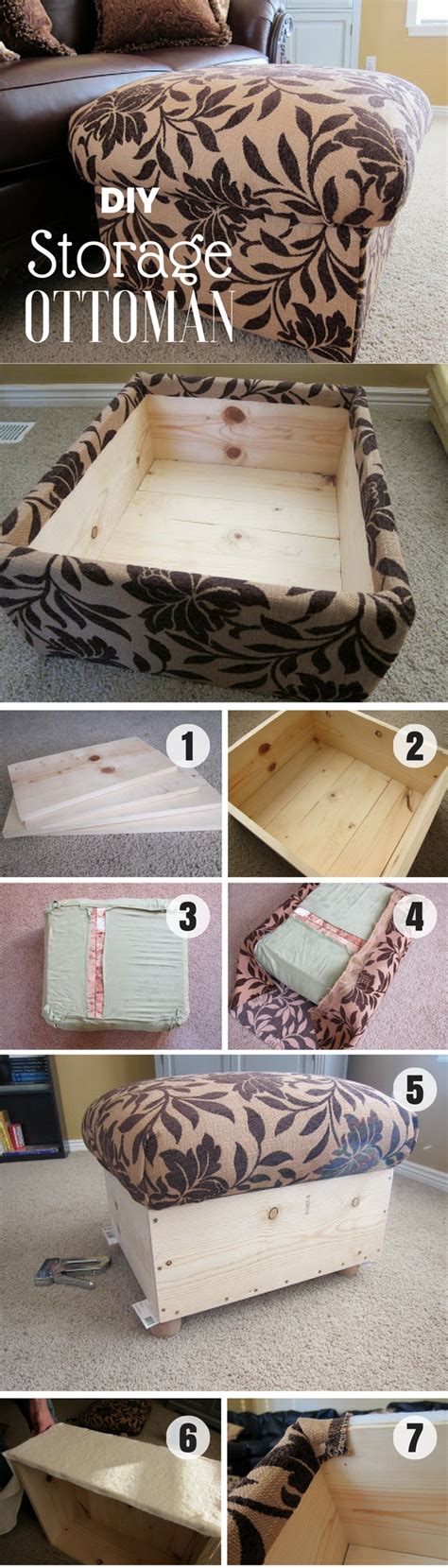 40 Easy DIY Ottoman Ideas You Can Make on a Budget