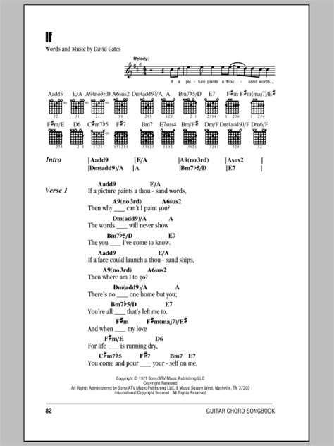 Bread Guitar Chords