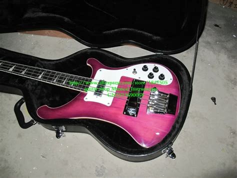 Purple 4003 Bass 4 Strings Electric Bass Guitars High Quality 4 String 4003 Electric Bass Guitar ...