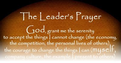 The Leader's Prayer