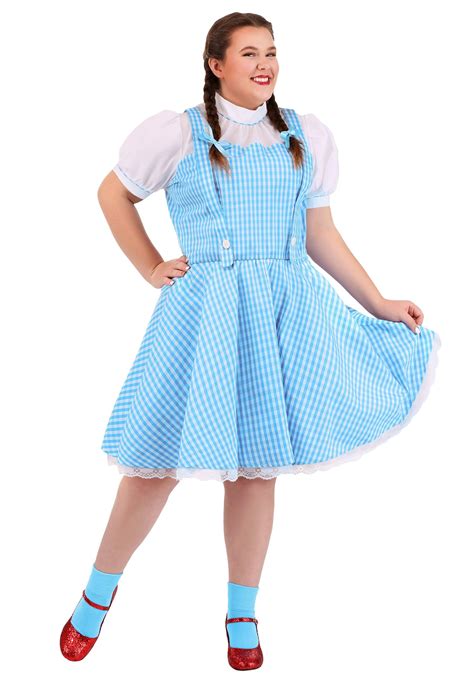 Plus Size Wizard of Oz Dorothy Costume - Walmart.com